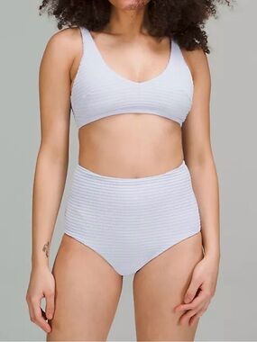 Lululemon smocked medium coverage bikini